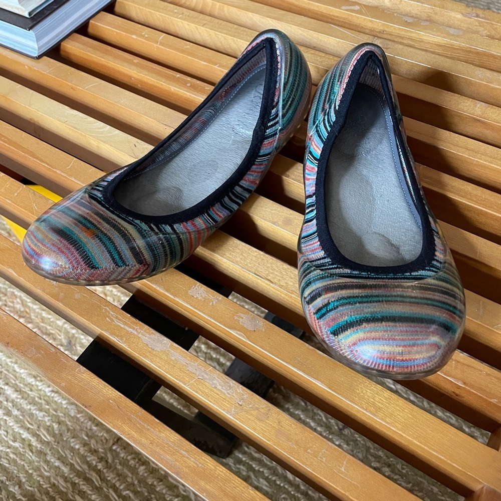 JA-VIE FIESTA STRIPE JELLY FLATS EU 38 (US 7/7.5) - Picture 2 of 7